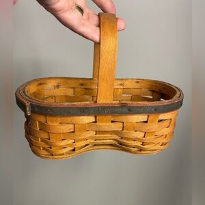 2000 Longaberger Barbecue Buddy Basket Small
